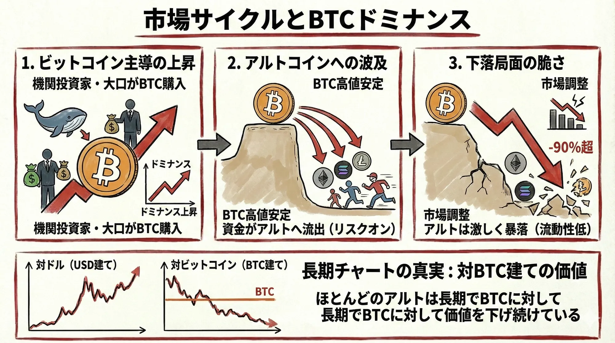 4. 市場サイクルとBTCドミナンス